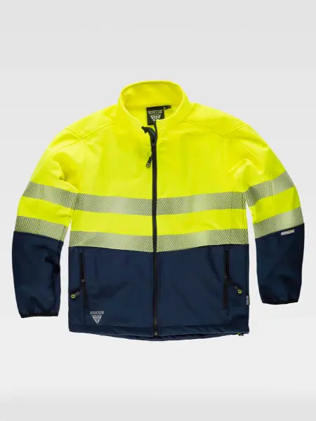 Softshell Alta Visibilita' Classe 1 Workteam all'ingrosso