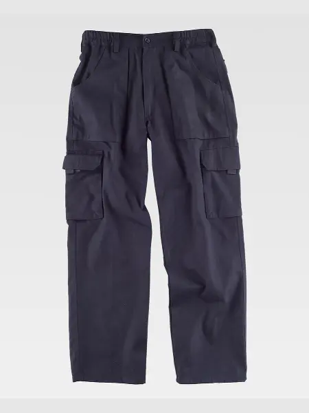 Pantalone Da Lavoro Alta Resistenza In Cotone Workteam all'ingrosso