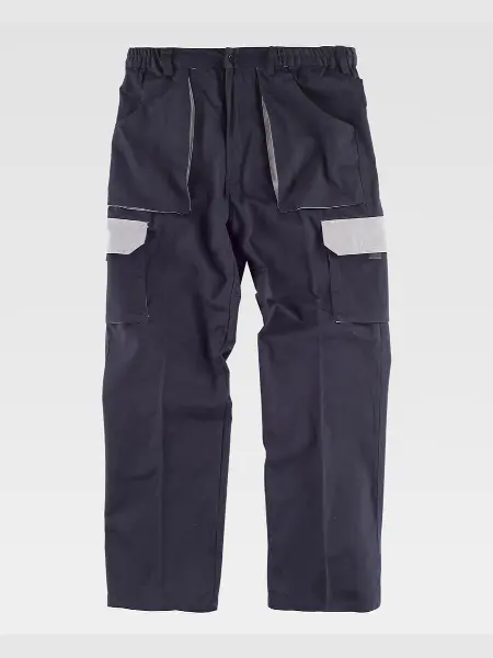 Pantalone Da Lavoro Alta Resistenza In Cotone Workteam all'ingrosso