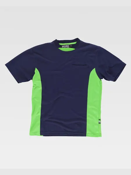 T-shirt Manica Corta Tecnica Workteam all'ingrosso