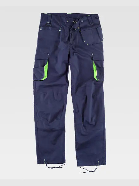 Pantalone Da Lavoro Multitasche Rinforzi Alle Ginocchia Workteam all'ingrosso