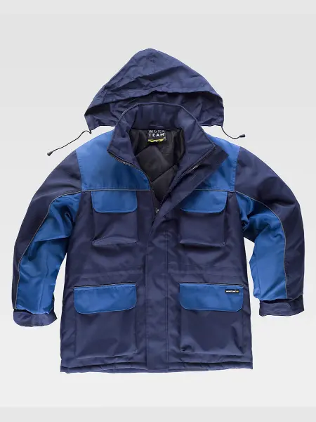 Parka Imbottito Tessuto Oxford Workteam all'ingrosso