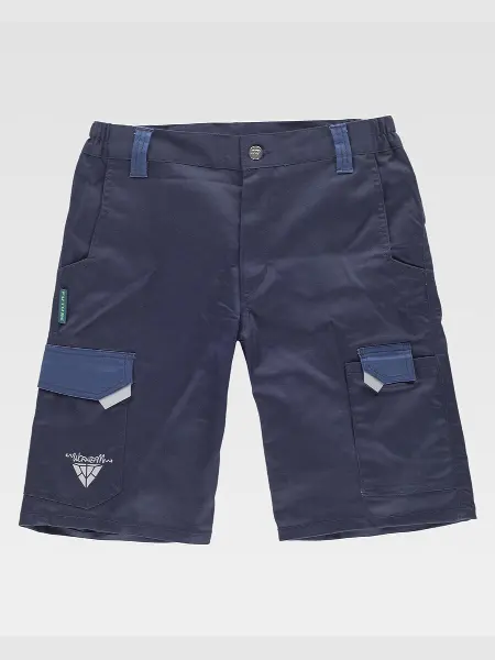 Bermuda Tessuto Elasticizzato Rinforzi Nei Glutei Workteam all'ingrosso