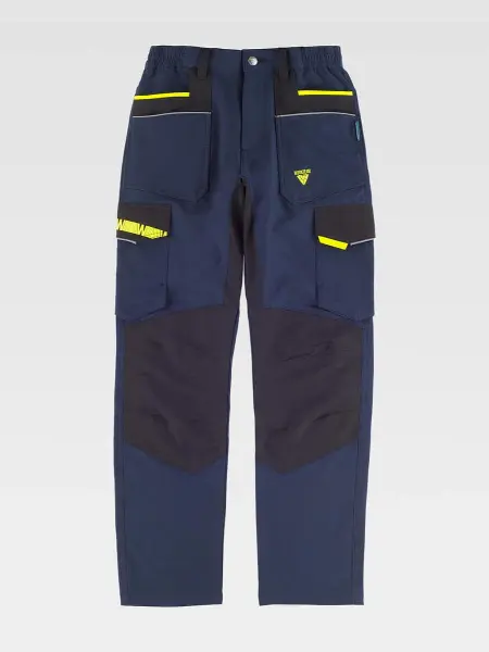 Pantalone Da Donna Multitasche Elasticizzato Workteam all'ingrosso