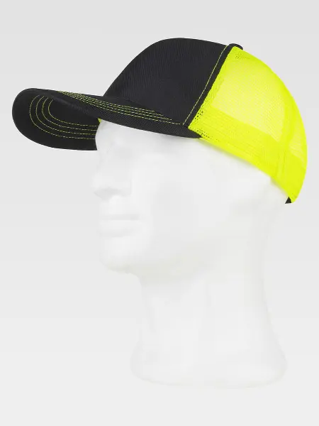 Cappello Visiera Curva 6 Pannelli Mesh Posteriore Workteam all'ingrosso