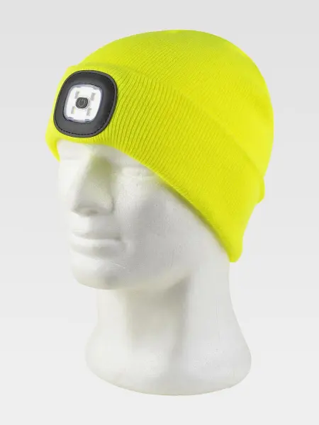 Cuffia In Maglia Con Led Workteam all'ingrosso