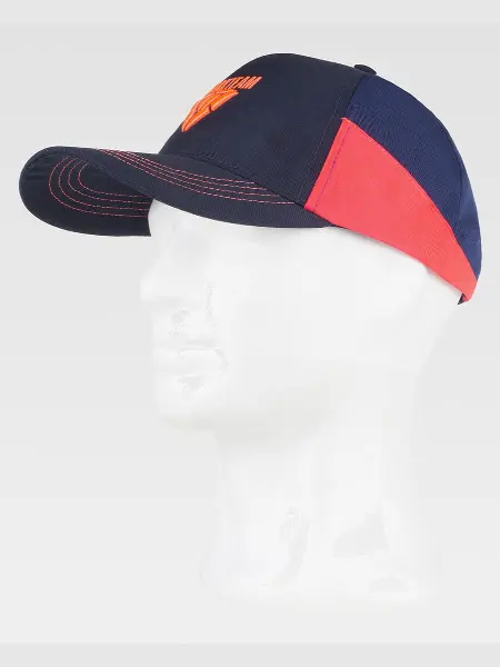Cappello Visiera Curva 5 Pannelli Logo Workteam all'ingrosso