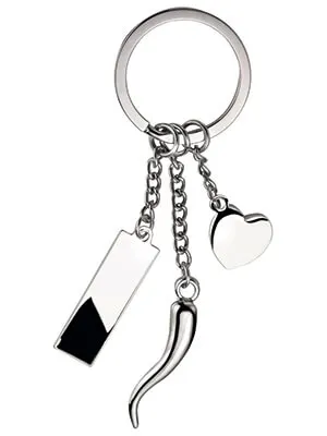 Portachiavi In Metallo Charm