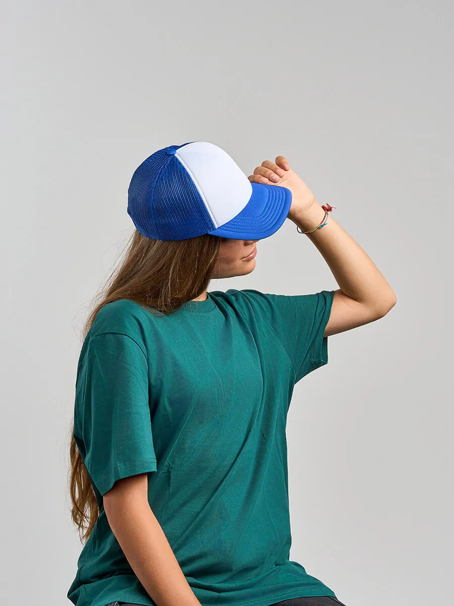 Cappello 5 Pannelli Mesh Posteriore Sostenibile