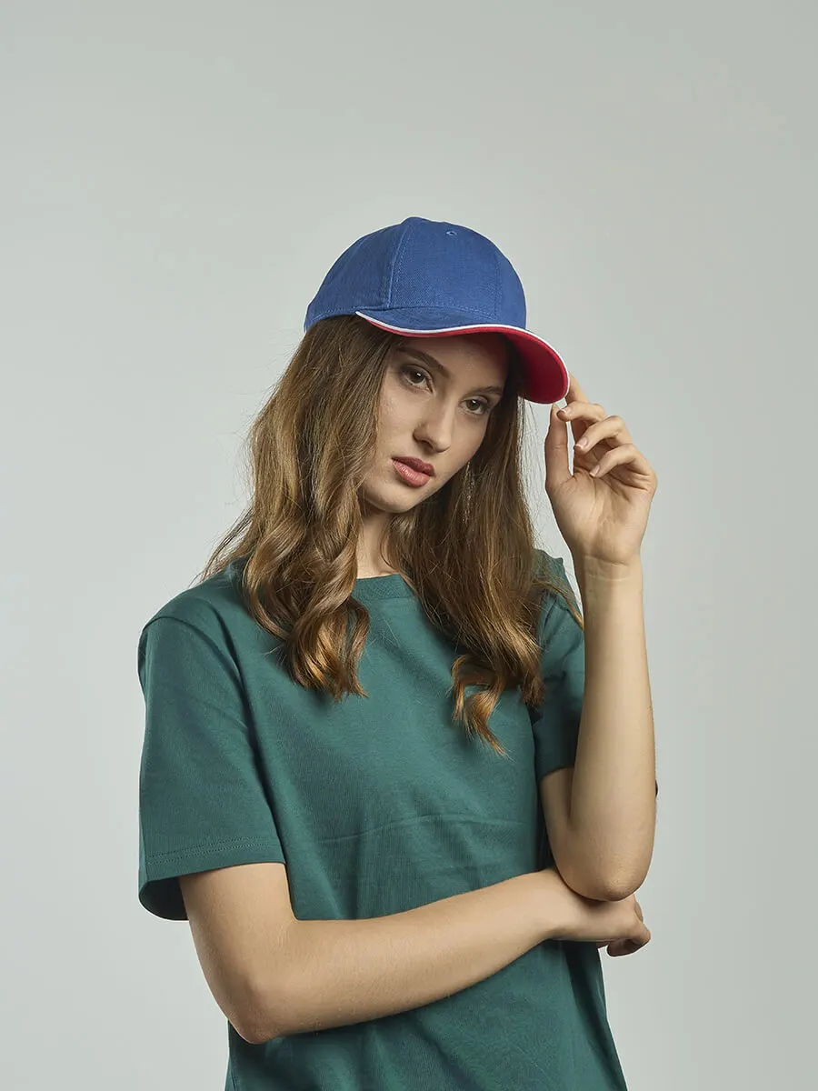 Cappello Visiera Curva 6 Pannelli
