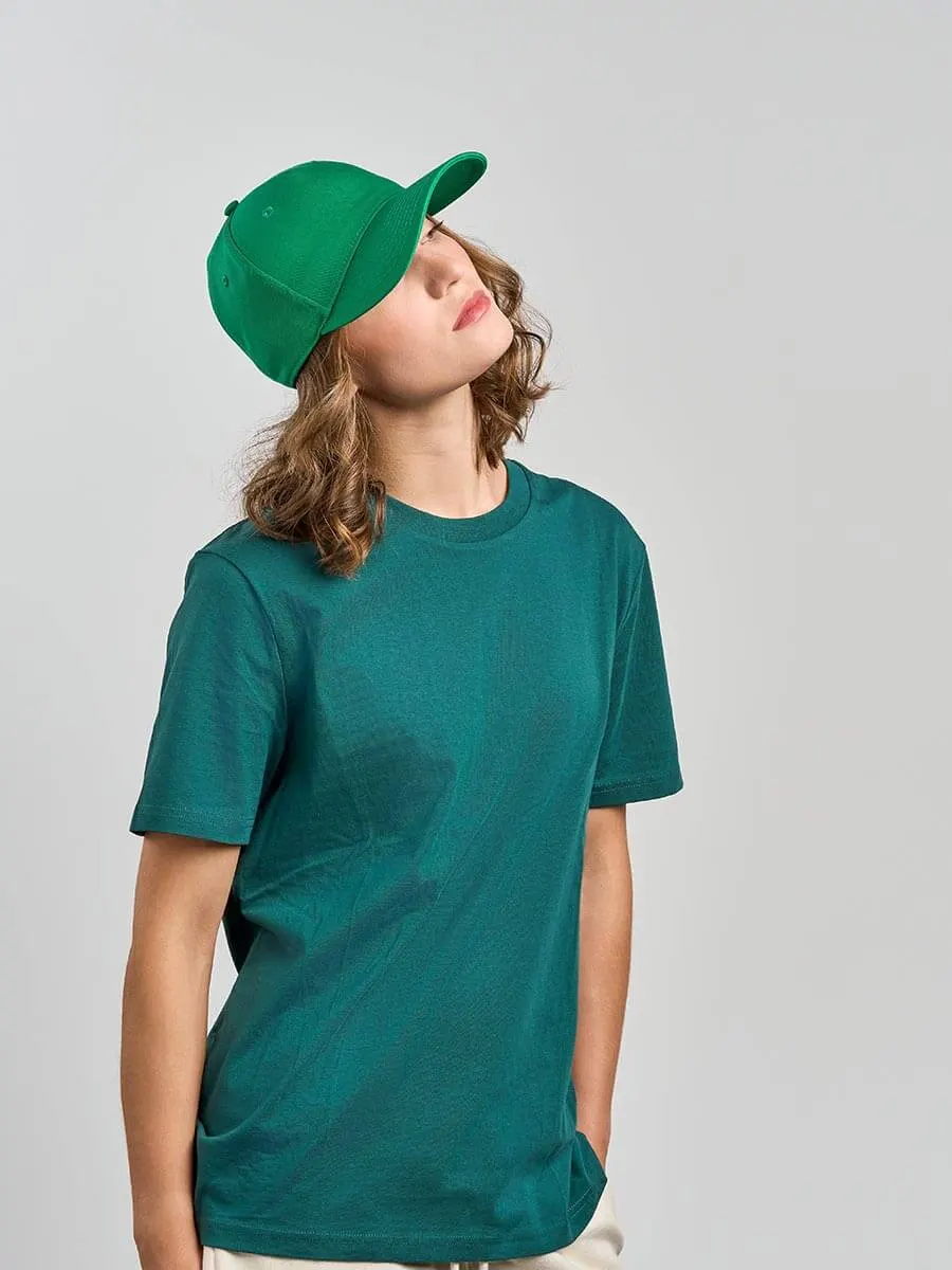 Cappello Visiera Curva 5 Pannelli Sostenibile