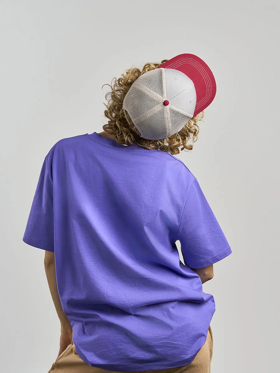 Cappello Visiera Mid 6 Pannelli Mesh Posteriore
