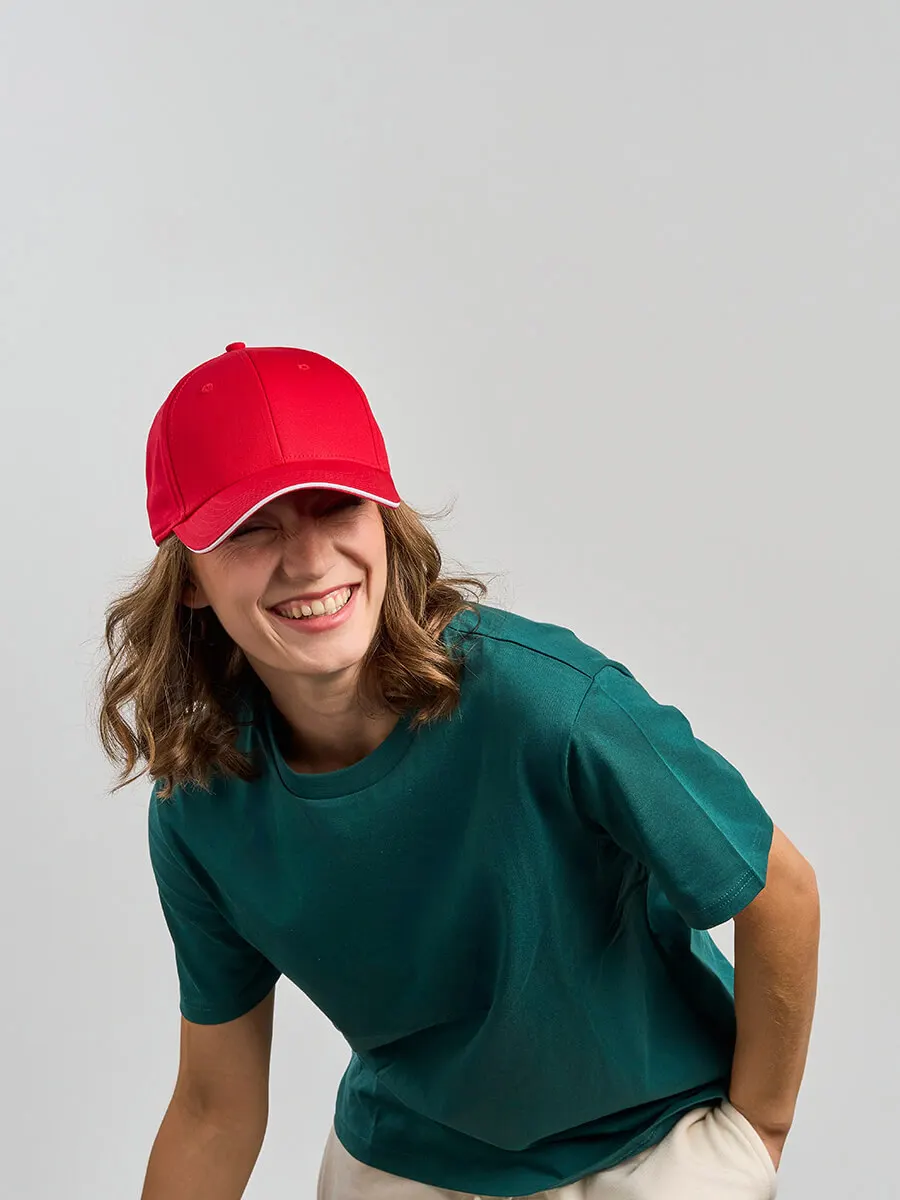 Cappello Visiera Curva 6 Pannelli Sostenibile