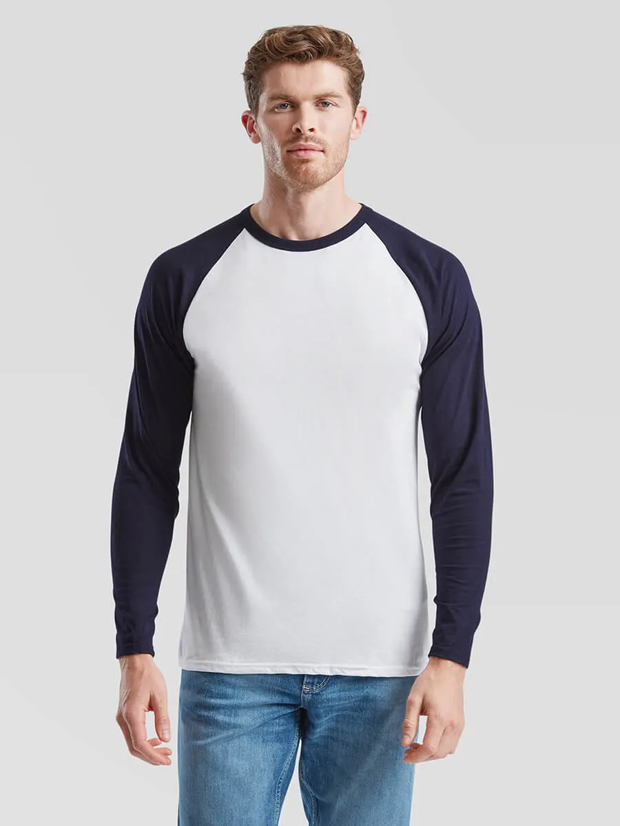T-shirt Uomo Manica Lunga Valueweight Baseball