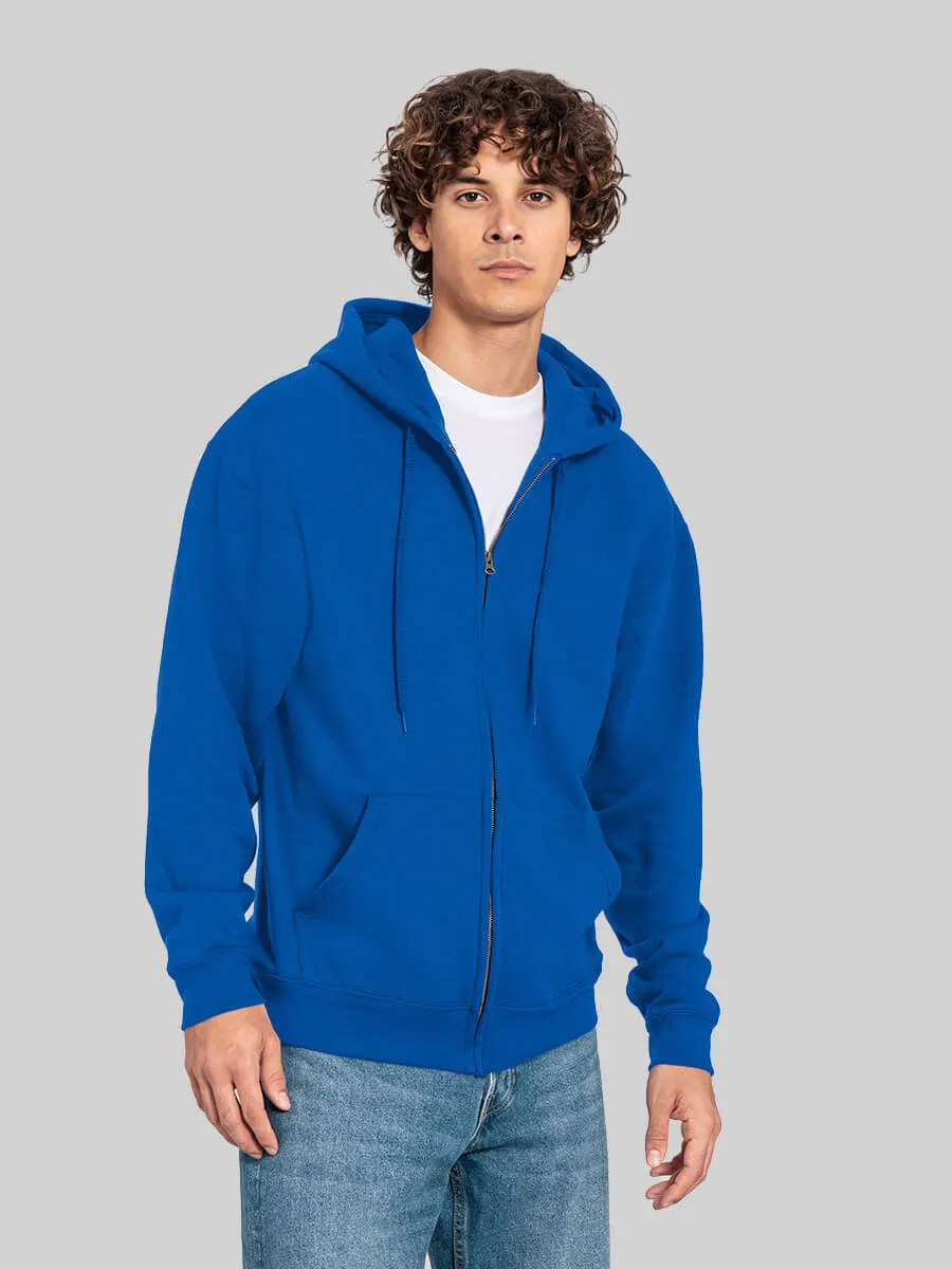 Felpa Unisex Cappuccio E Zip Iconic Premium