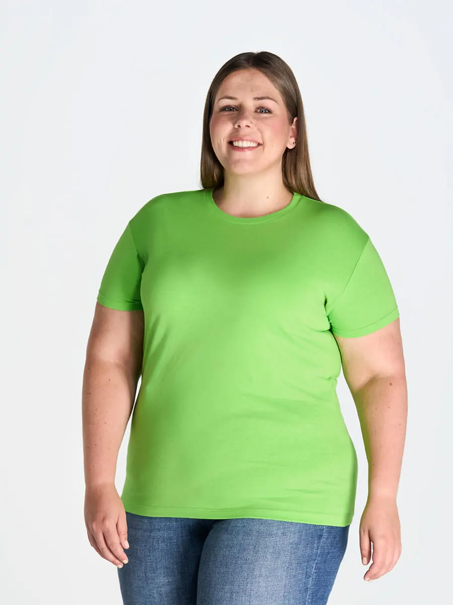 T-shirt Donna Manica Corta Curves