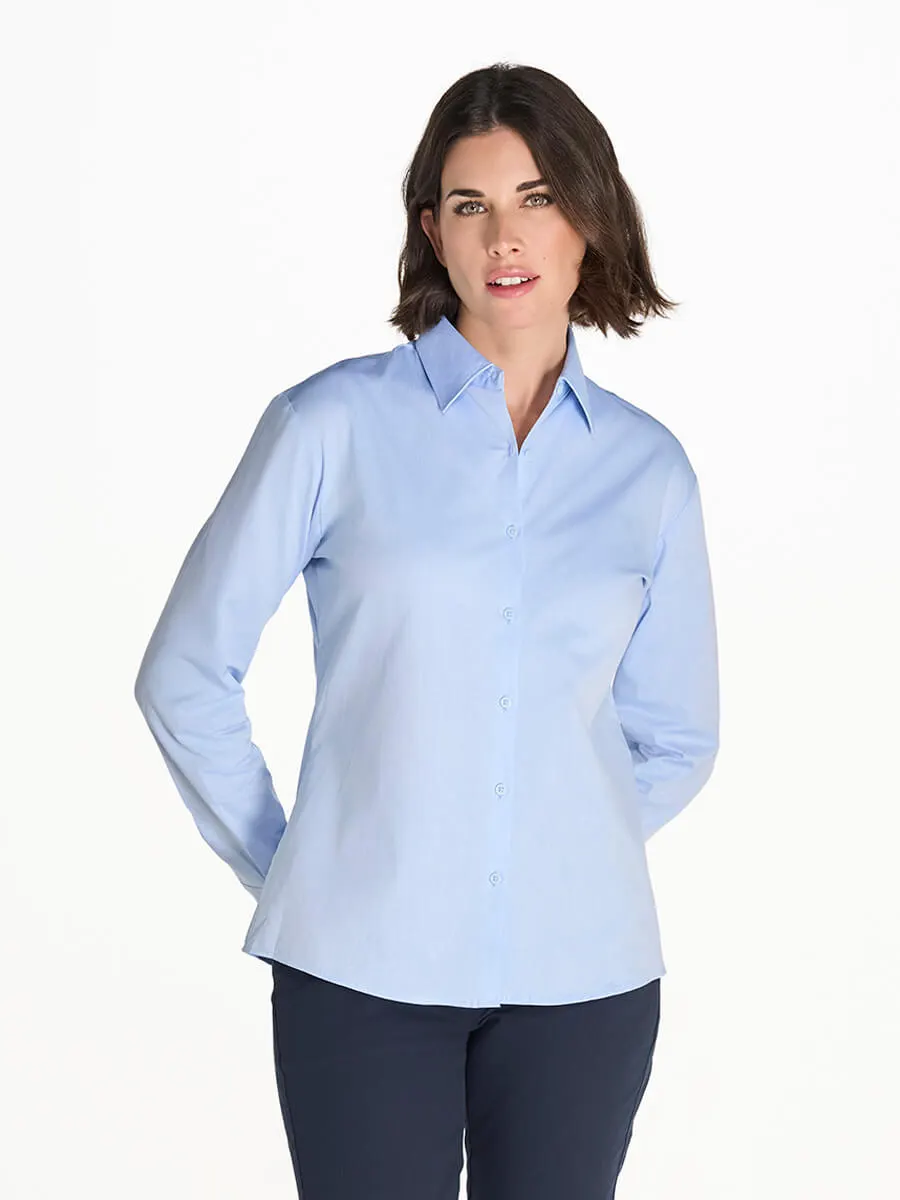 Camicia Donna Manica Lunga Oxford