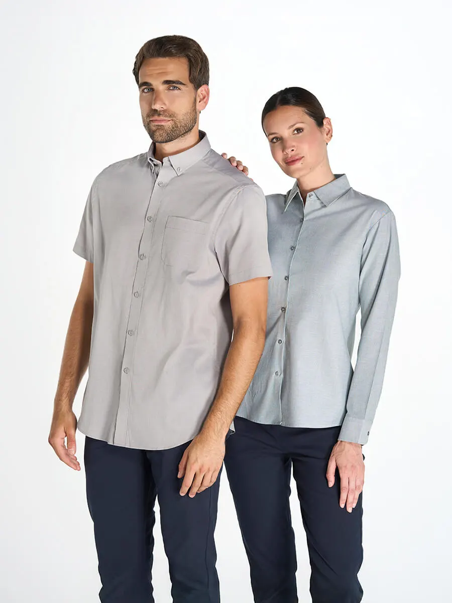 Camicia Donna Manica Corta Oxford