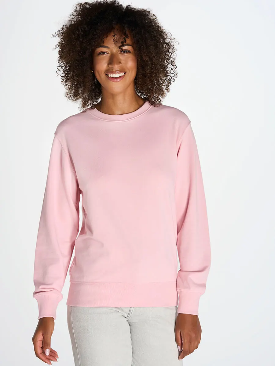 Felpa Donna Girocollo Leggera French Terry