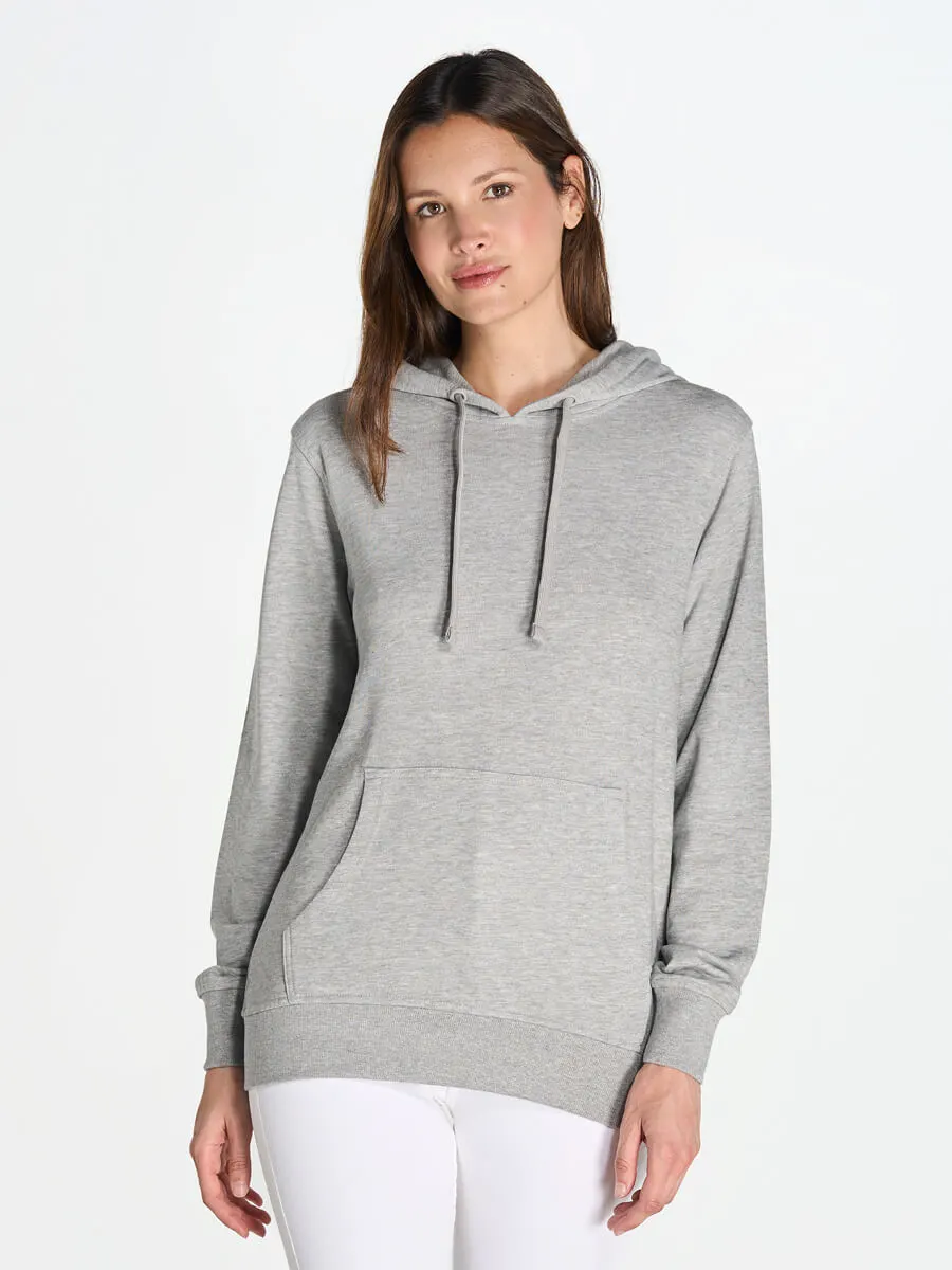 Felpa Donna Cappuccio Leggera French Terry