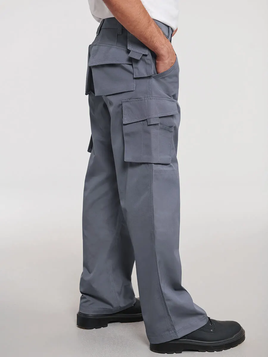 Pantalone Da Lavoro Multitasche Resistente