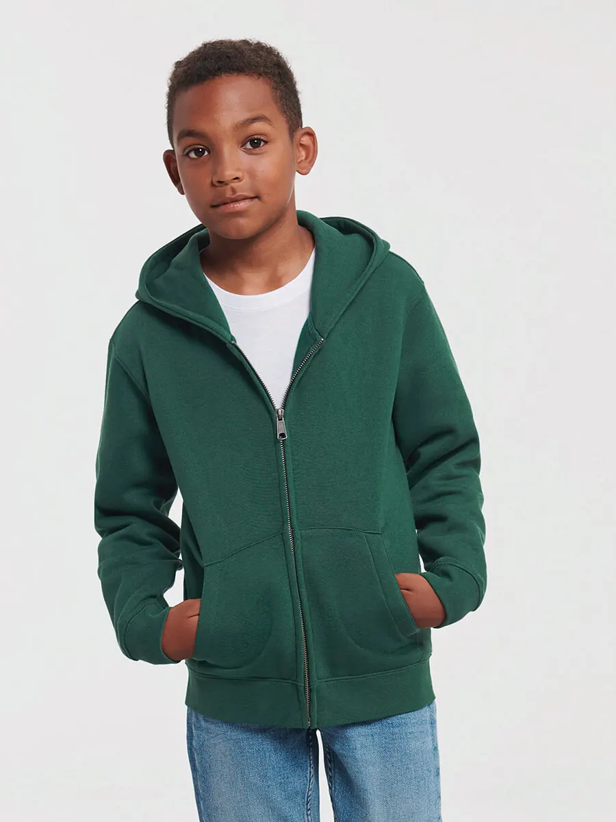 Felpa Bambino Cappuccio E Zip Authentic
