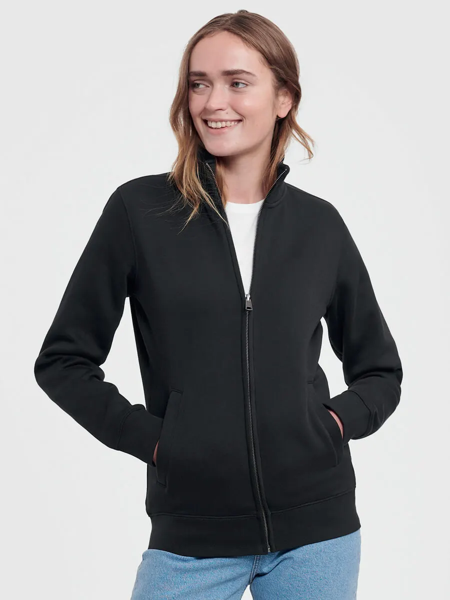 Felpa Donna Zip Intera Authentic