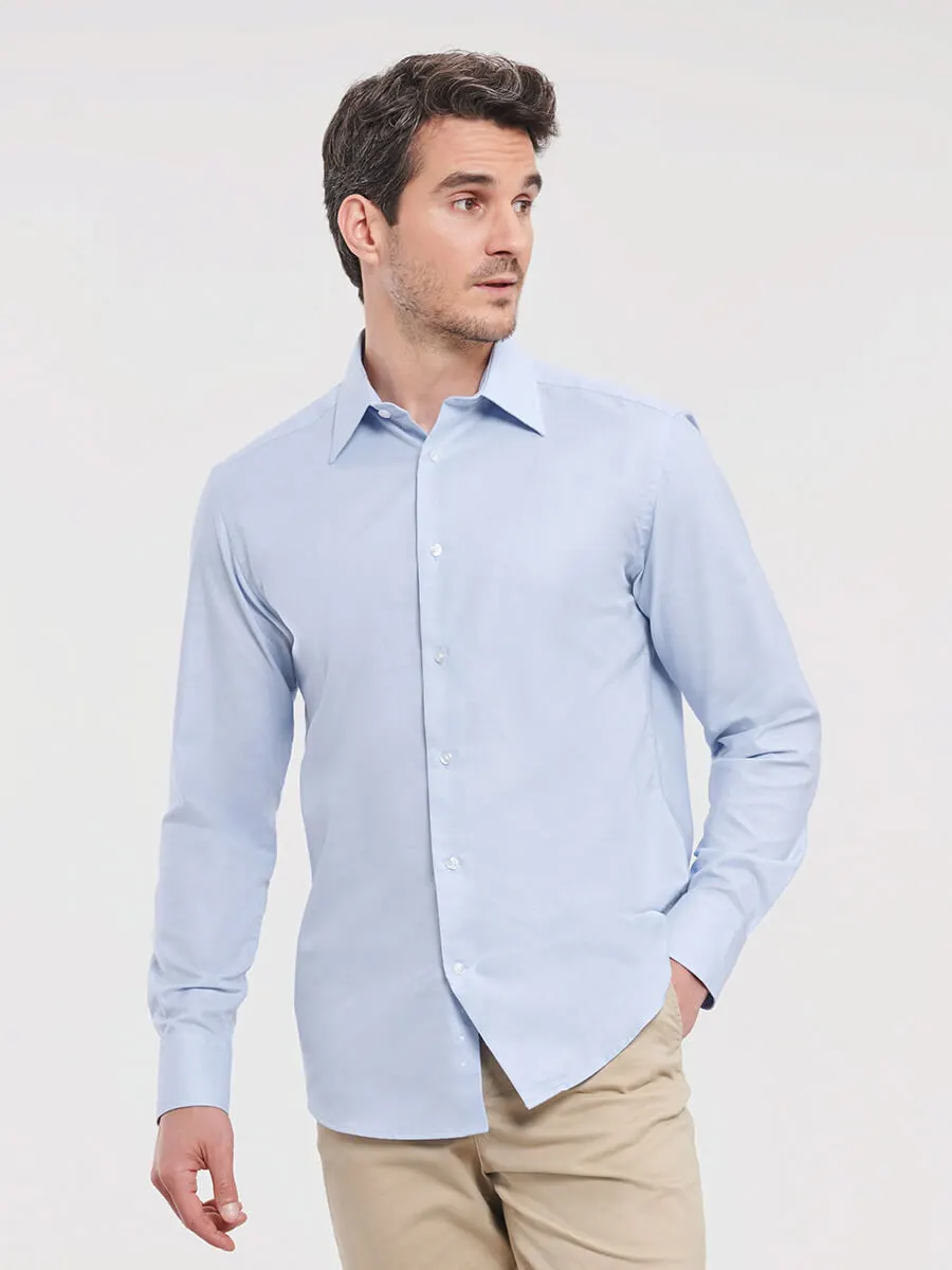 Camicia Uomo Manica Lunga Oxford