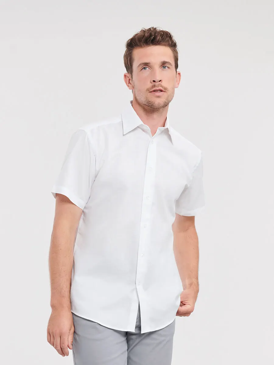 Camicia Uomo Manica Corta Oxford