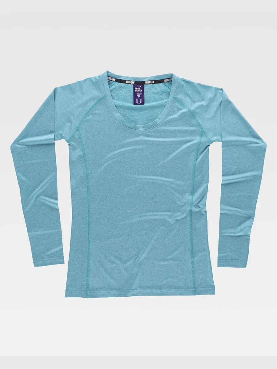 T-shirt Donna Manica Lunga Tecnica