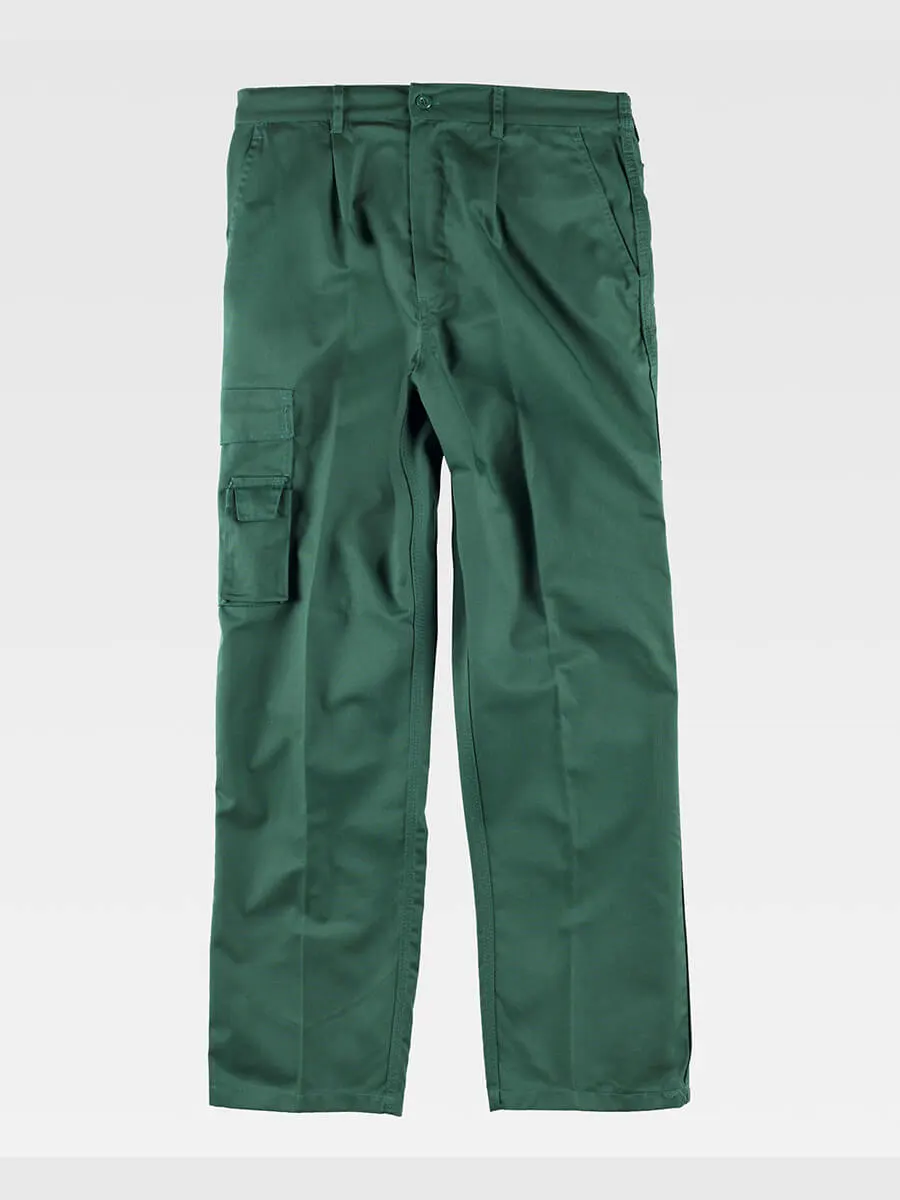 Pantalone Da Lavoro Multitasche Triple Cuciture