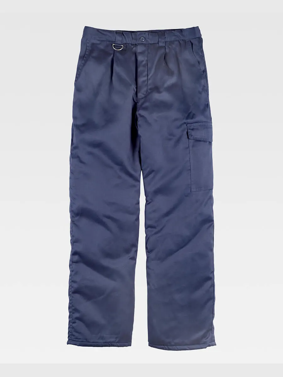 Pantalone Da Lavoro Con Fodera Trapuntata