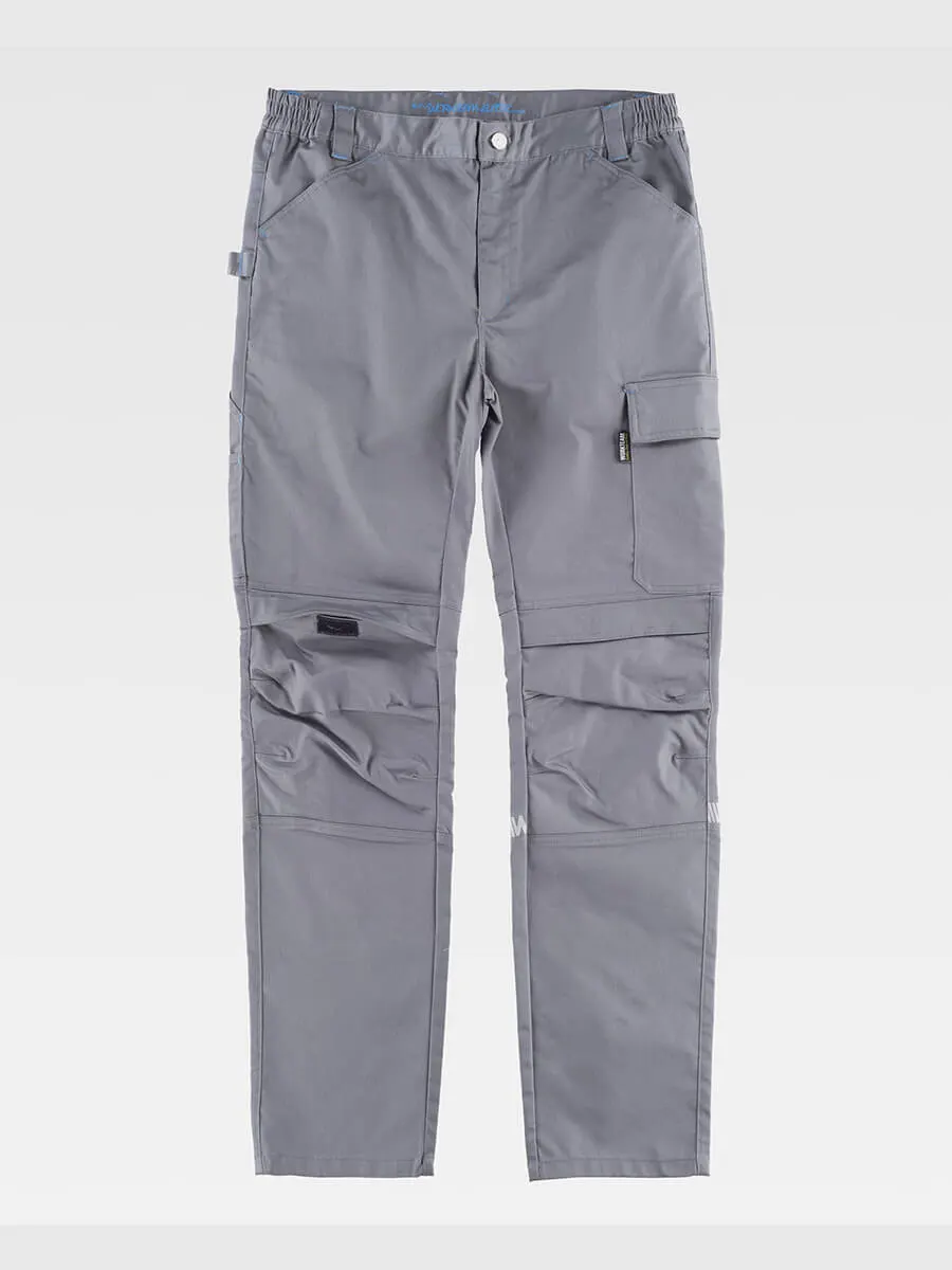 Pantalone Da Lavoro Elasticizzato