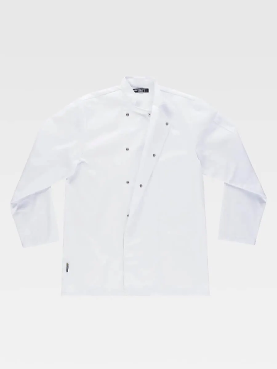 Giacca Cuoco Unisex Manica Lunga Lavaggio 65°