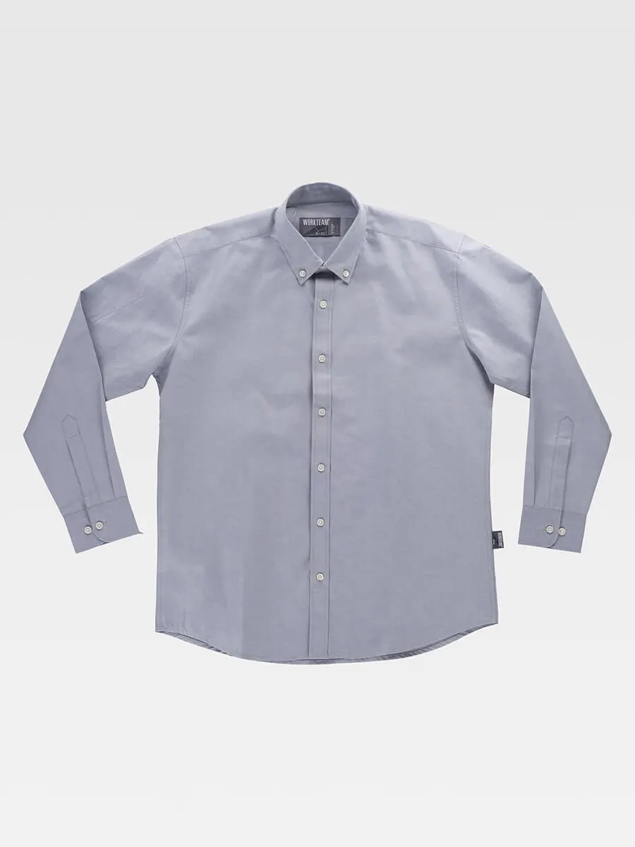 Camicia Manica Lunga Button Down
