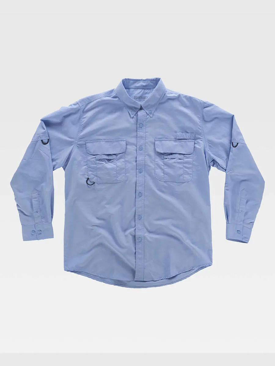 Camicia Uomo Manica Lunga Nylon Fresh
