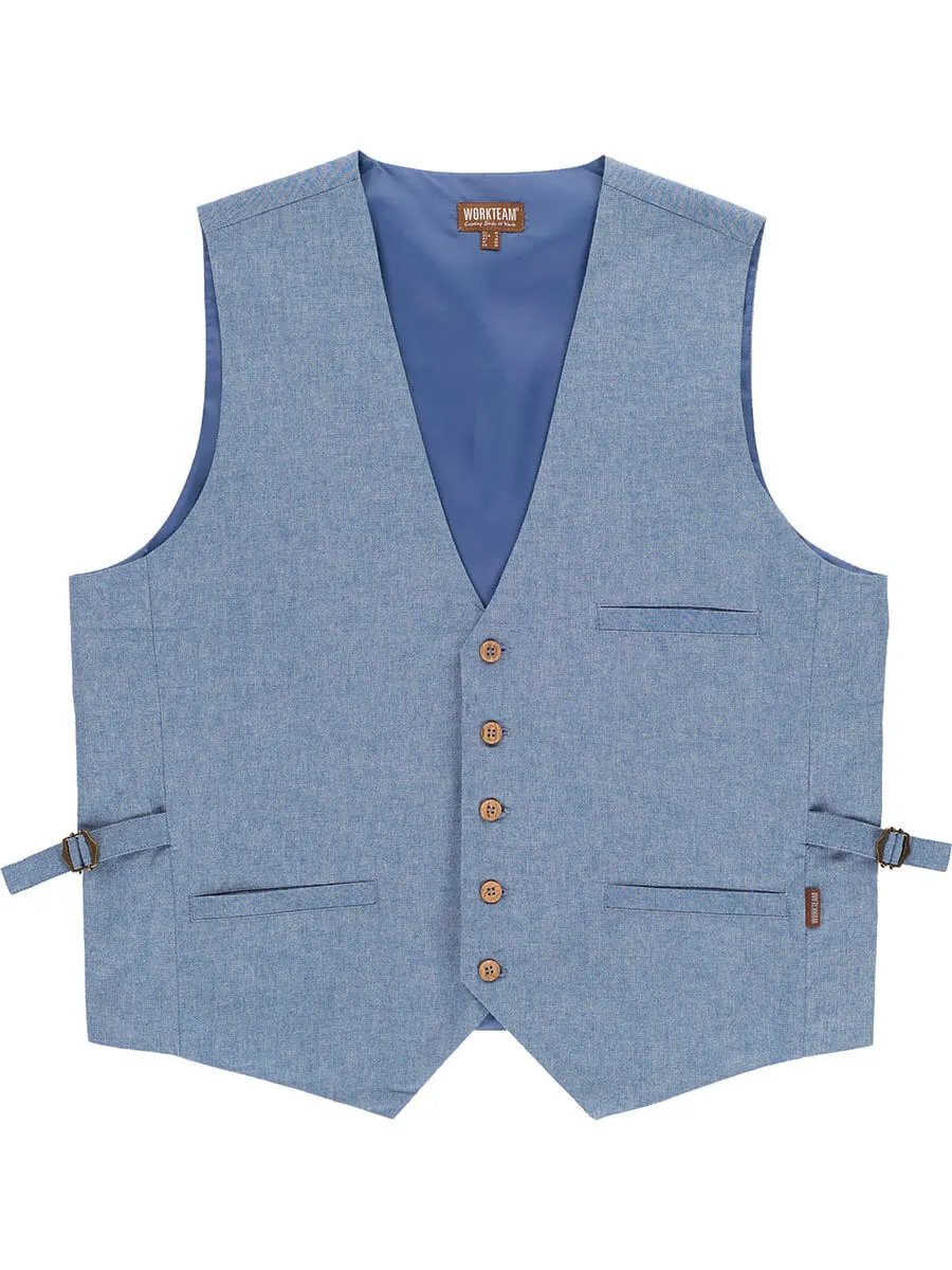 Gilet Tessuto Denim