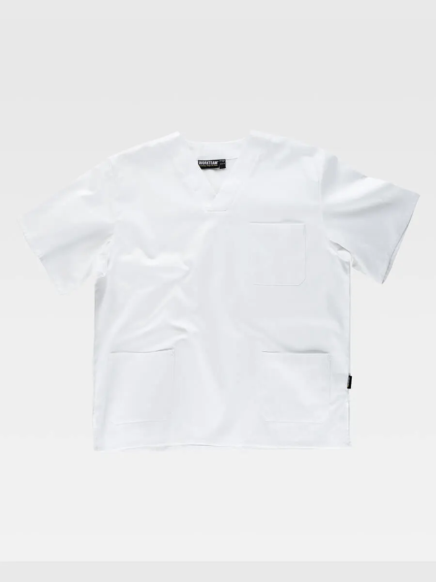 Casacca Unisex Manica Corta Cotone