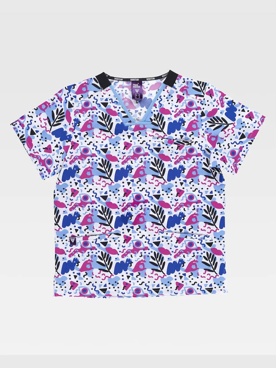 Casacca Unisex Tessuto Elasticizzato Stampato