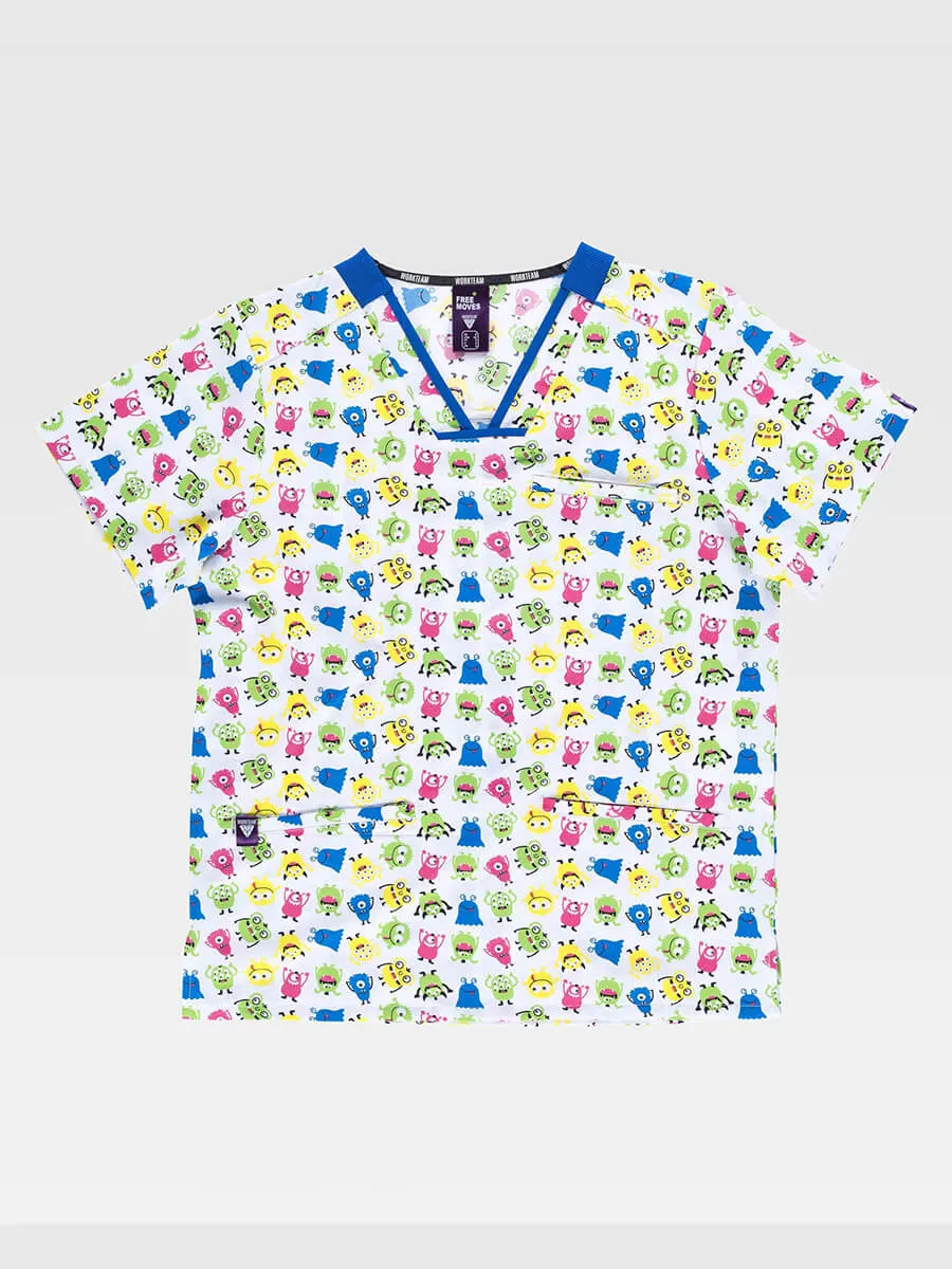 Casacca Unisex Tessuto Elasticizzato Stampato