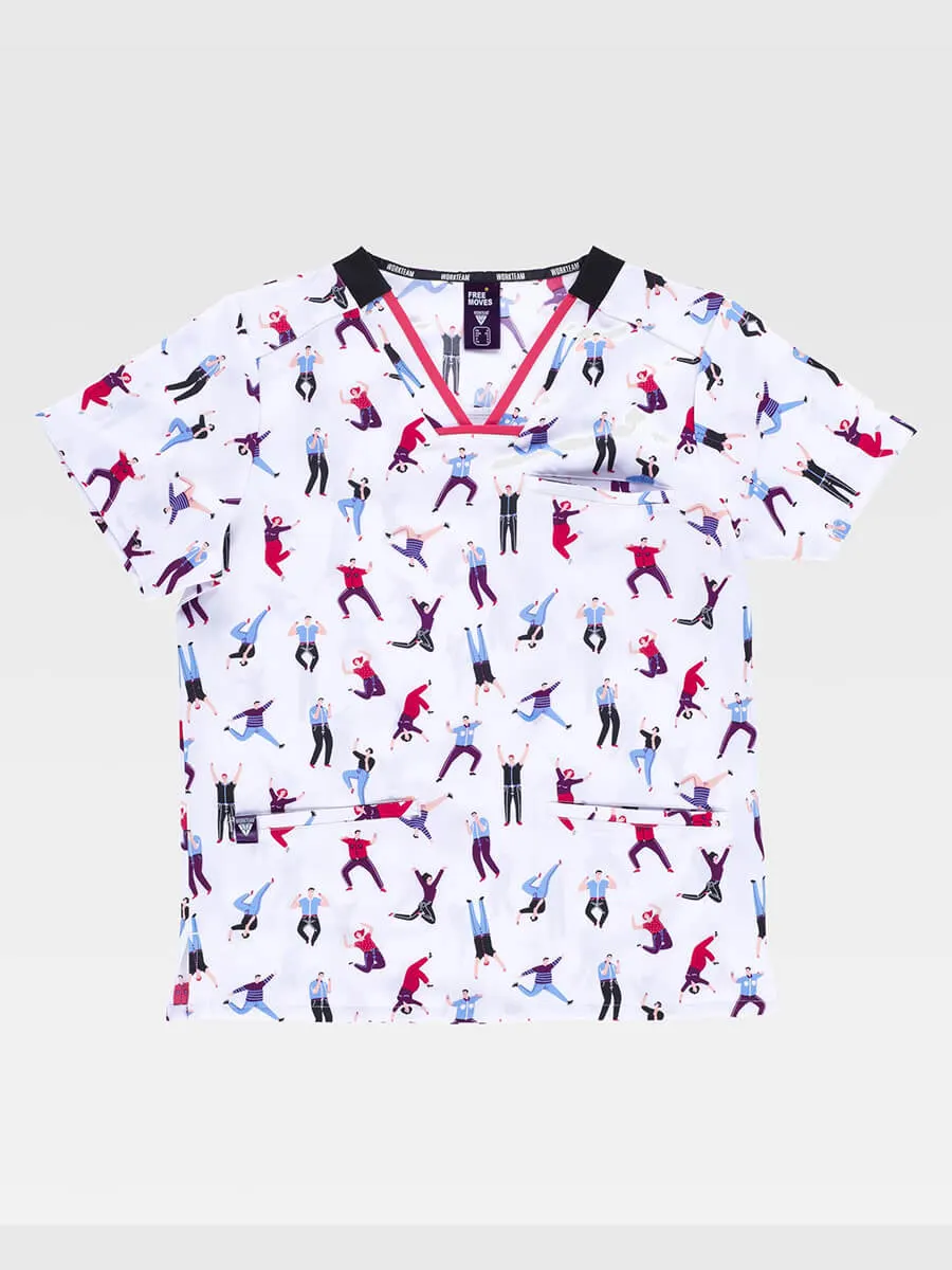 Casacca Unisex Tessuto Elasticizzato Stampato