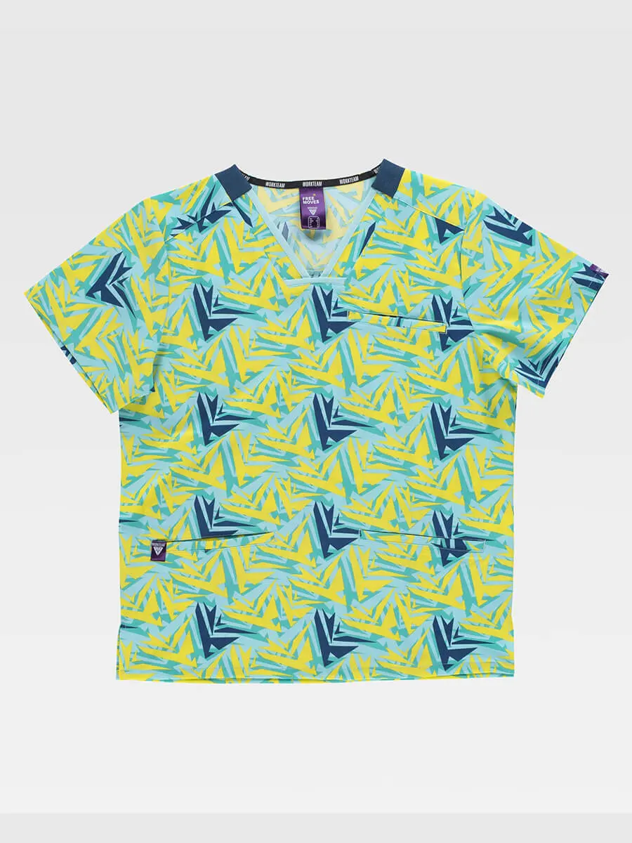 Casacca Unisex Tessuto Elasticizzato Stampato