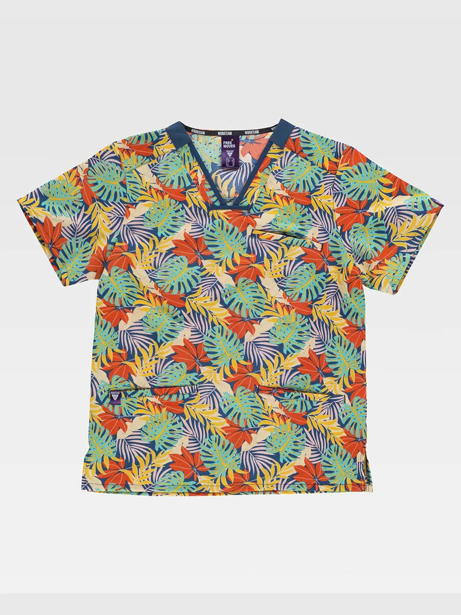 Casacca Unisex Tessuto Elasticizzato Stampato