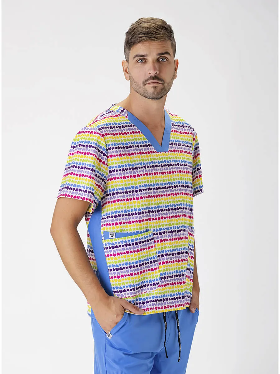 Casacca Unisex Tessuto Elasticizzato Stampato