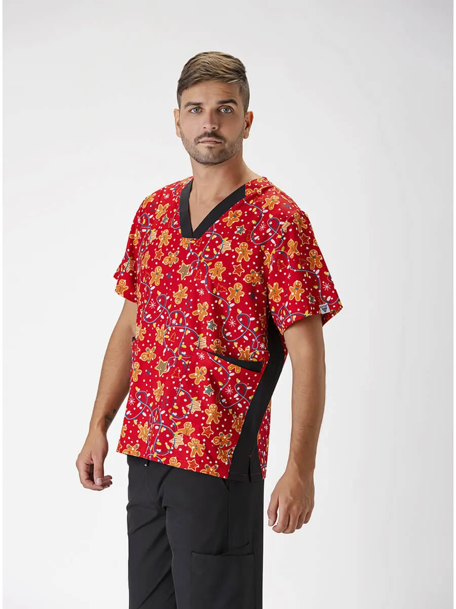 Casacca Unisex Tessuto Elasticizzato Stampato