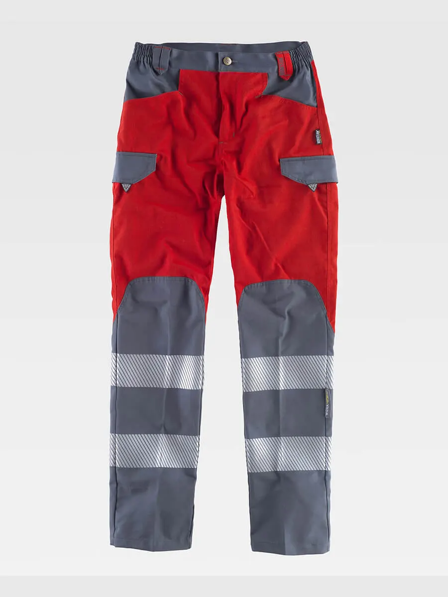 Pantalone Bande Rifrangenti Discontinue