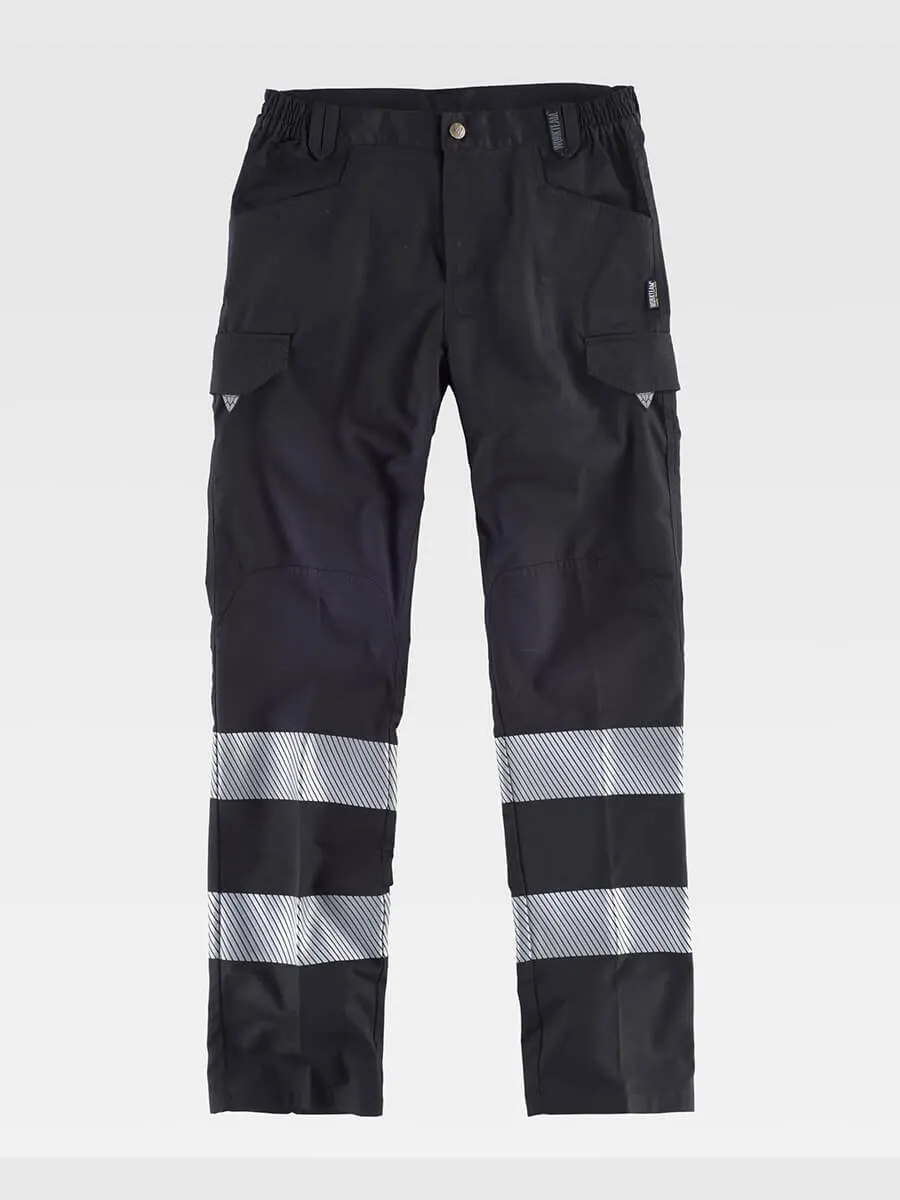 Pantalone Bande Rifrangenti Discontinue