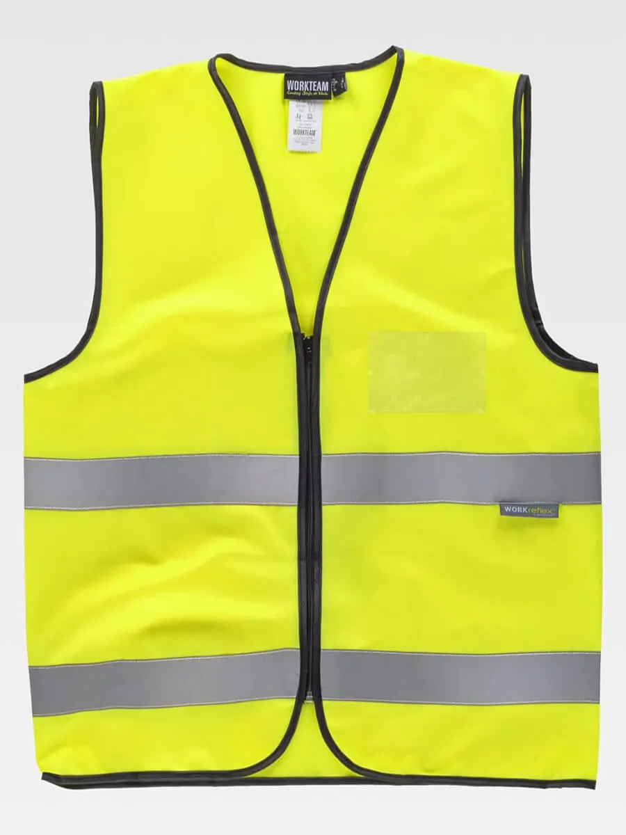 Gilet Hv Classe 2 Con Porta Badge