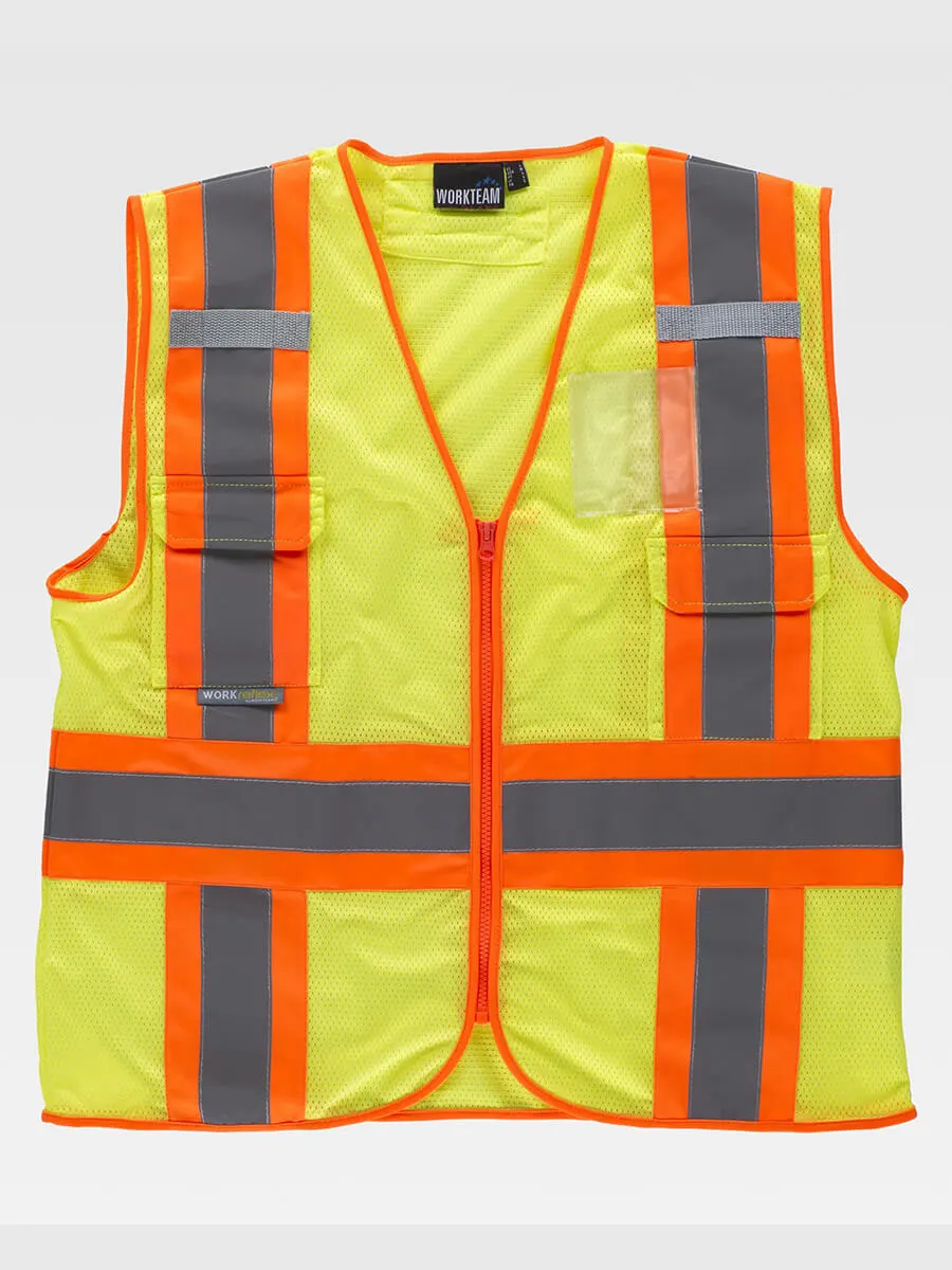 Gilet Tessuto In Rete Alta Visibilita Classe 2