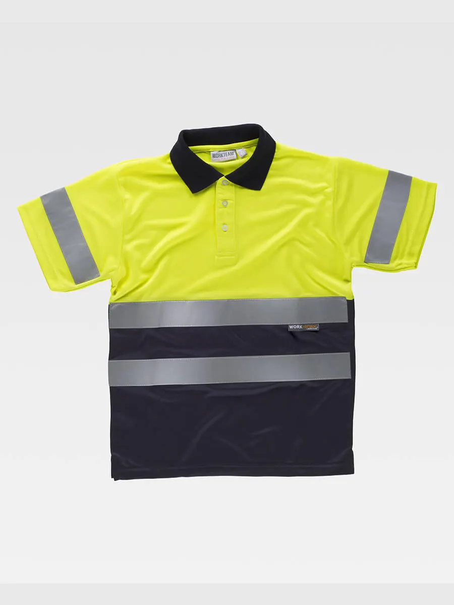 Polo Manica Corta Alta Visibilita Classe 1